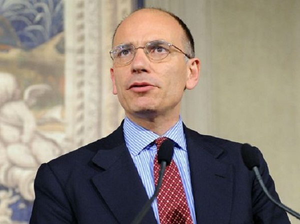 Enrico Letta ricevuto dal Papa